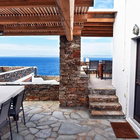 Stone With A Sea Water Swimming Pool And A Sea And Sunset View Holiday home *