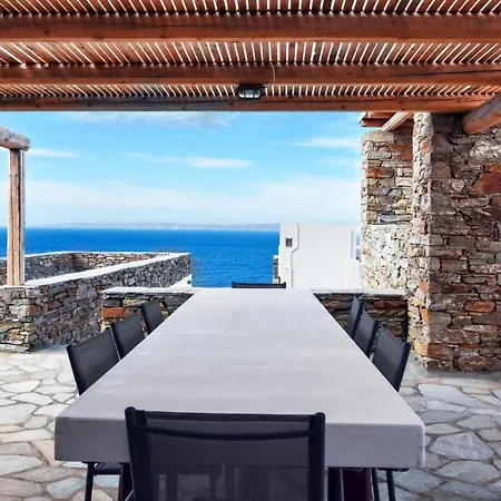 Stone With A Sea Water Swimming Pool And A Sea And Sunset View Holiday home