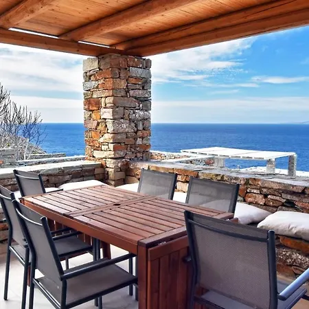 Stone With A Sea Water Swimming Pool And A Sea And Sunset View Holiday home
