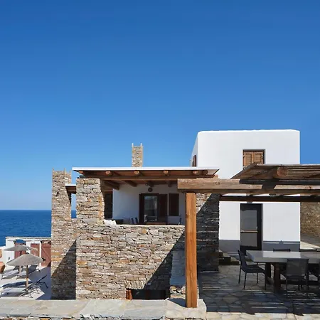 Stone With A Sea Water Swimming Pool And A Sea And Sunset View * Melissaki