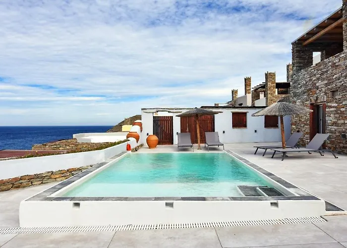 Stone With A Sea Water Swimming Pool And A Sea And Sunset View *