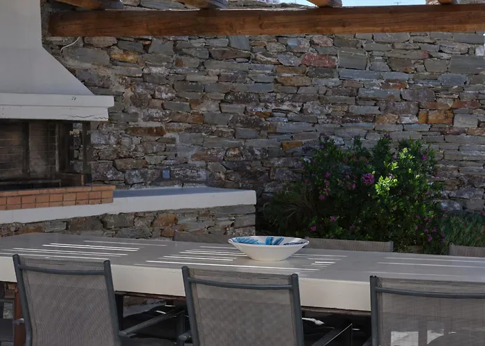 Stone With A Sea Water Swimming Pool And A Sea And Sunset View Melissaki